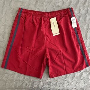 GAP Red Mesh Athletic Shorts